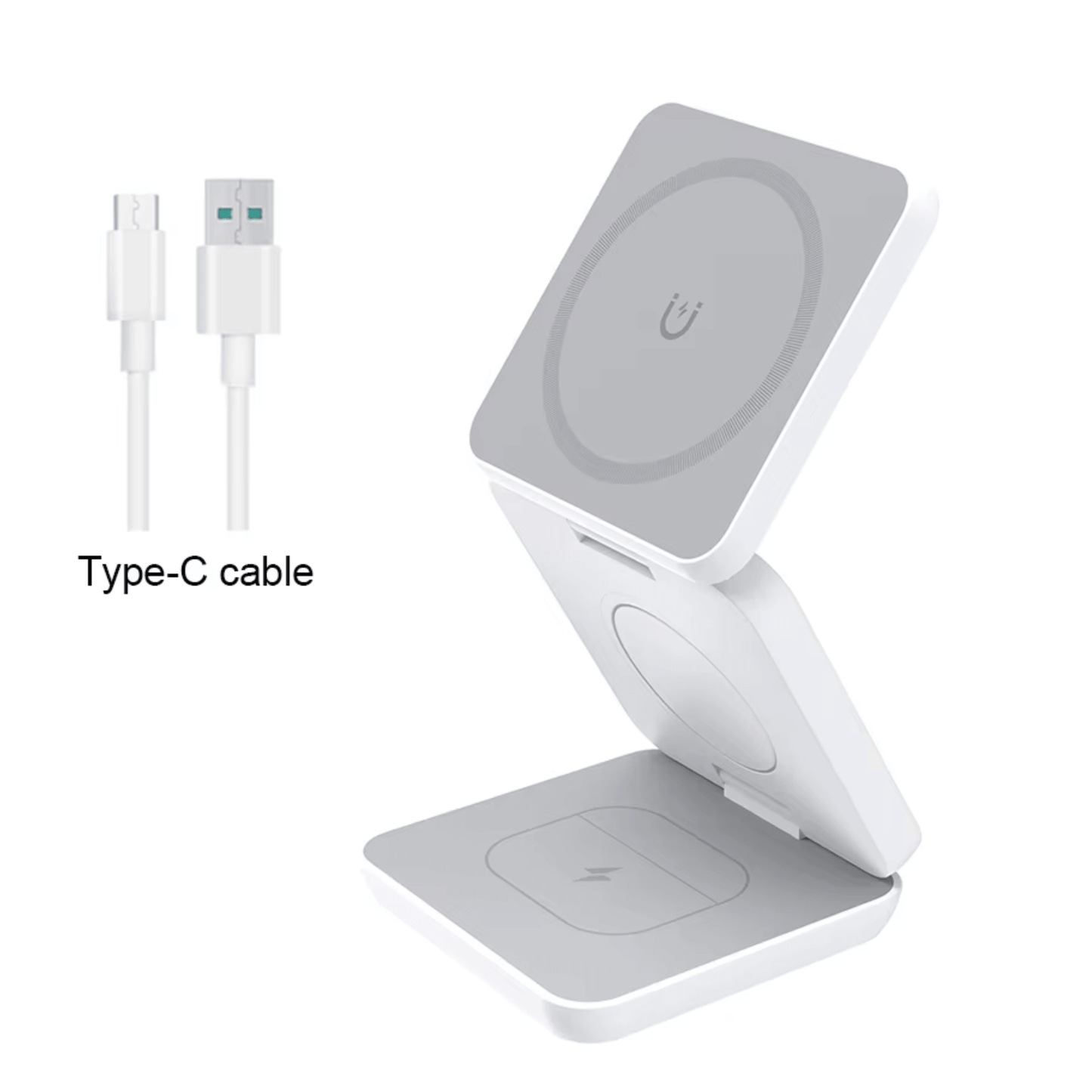 3-in-1 Magnetic Charging Stand | iPhone, Watch & AirPods | UTILCK