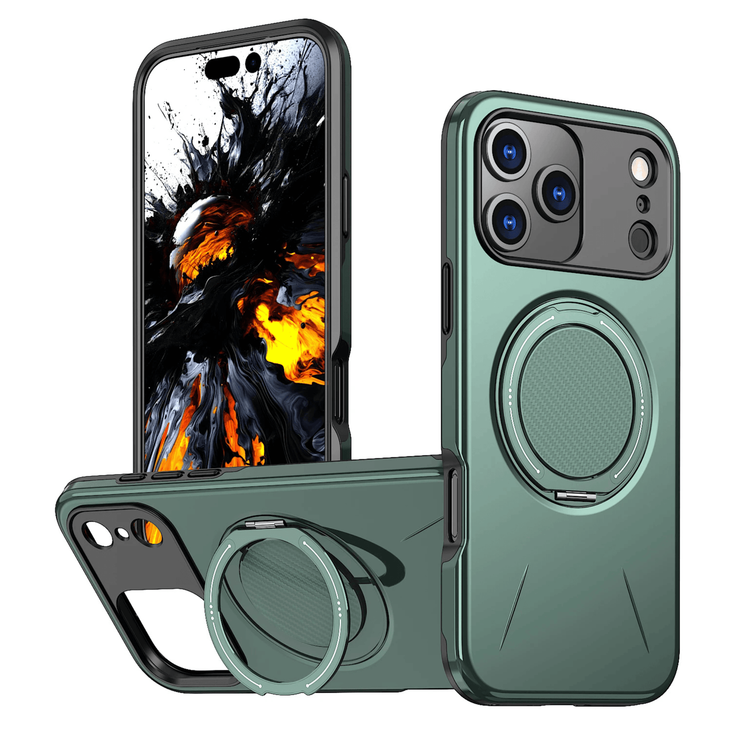 MagSafe Shockproof Ring Stand Case | UTILCK