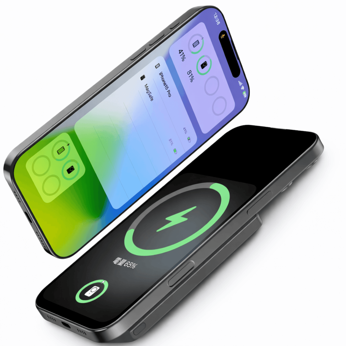 3-in-1 Magnetic Power Bank | 10000mAh OLED Display | UTILCK