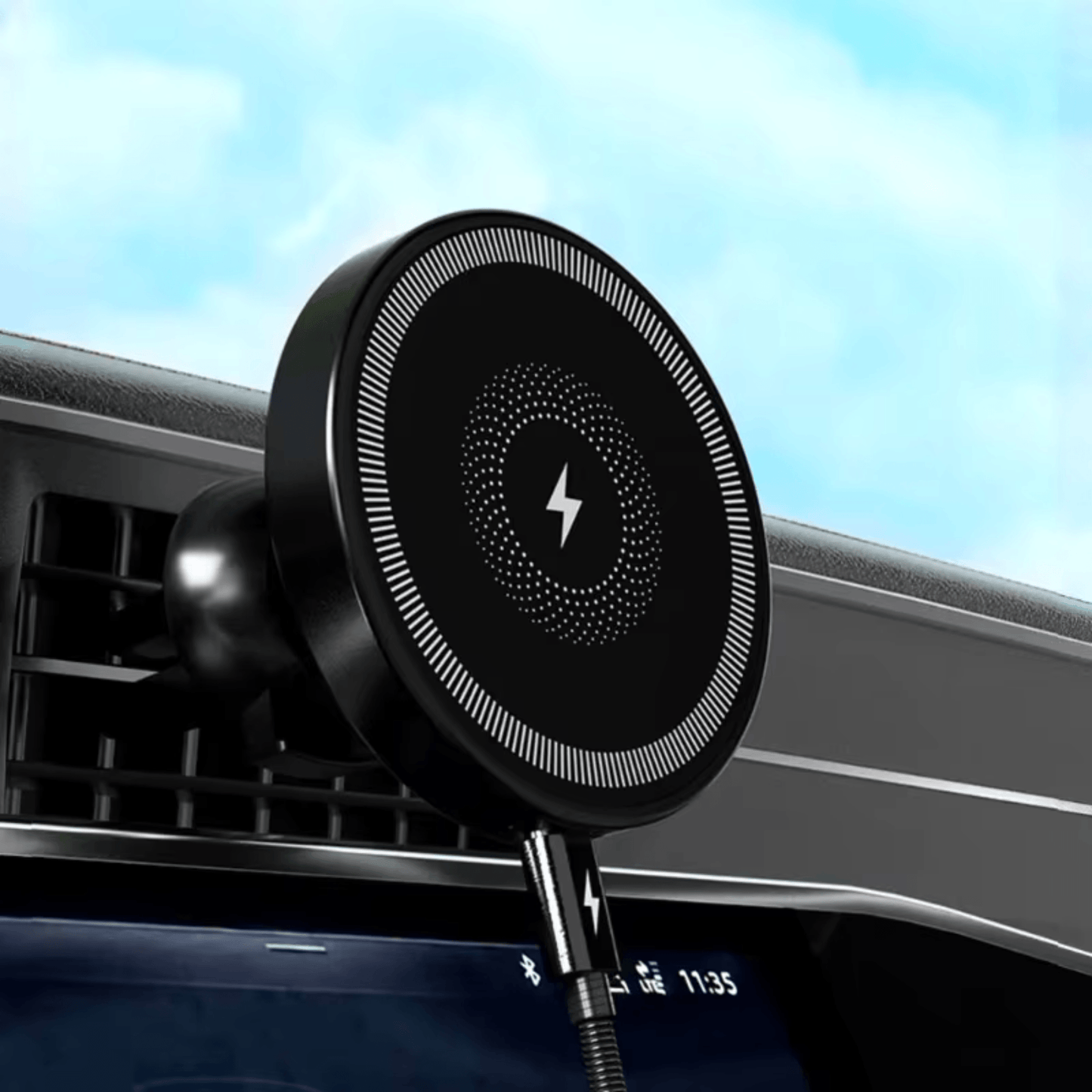 Magnetic Wireless Charging Car Mount | 15W Fast Charging | UTILCK