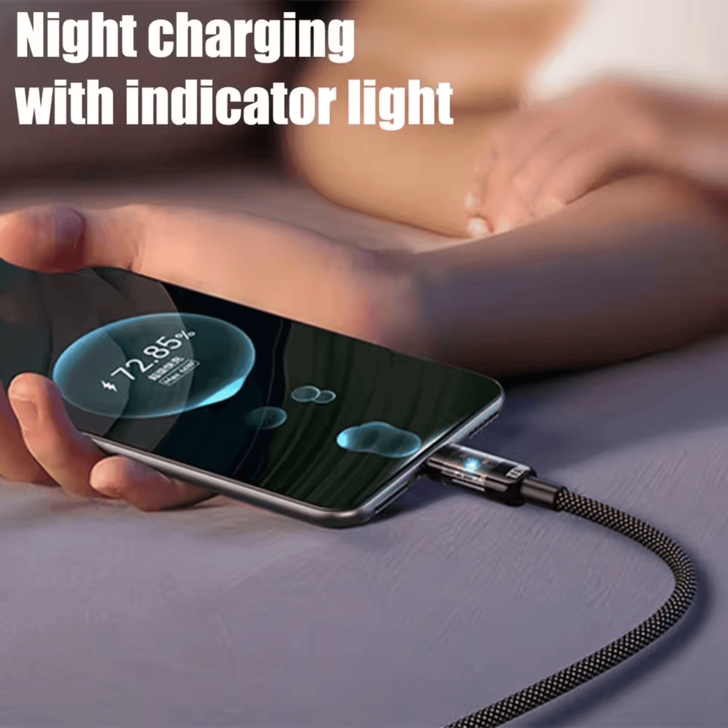 240W USB-C Fast Charging Cable with LED Power Display | UTILCK