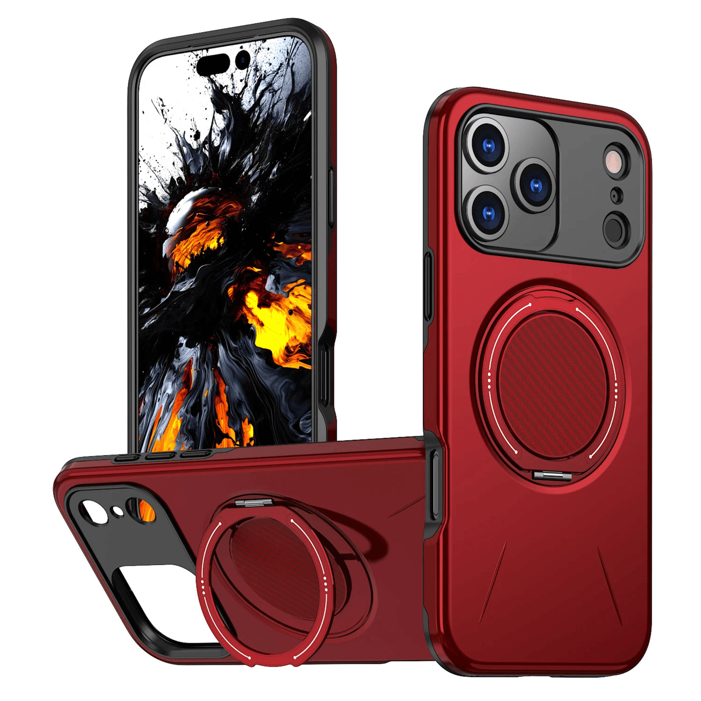 MagSafe Shockproof Ring Stand Case | UTILCK