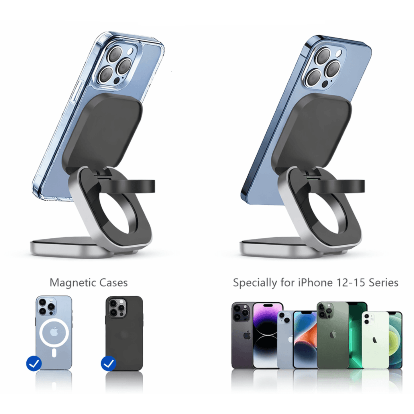 Foldable 3-in-1 Magnetic Charging Stand | UTILCK