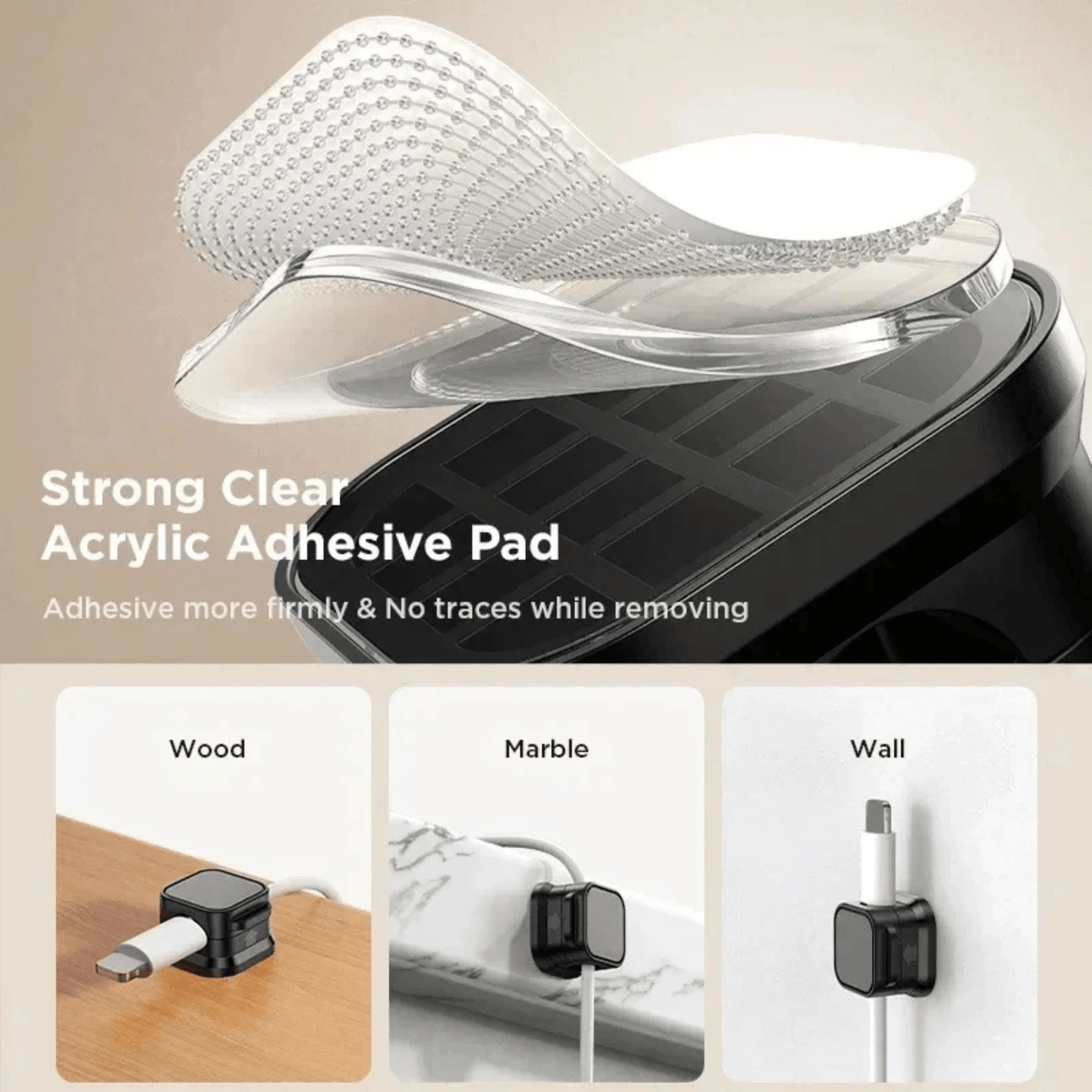 Magnetic Cable Organizer | Desk Cable Management | UTILCK