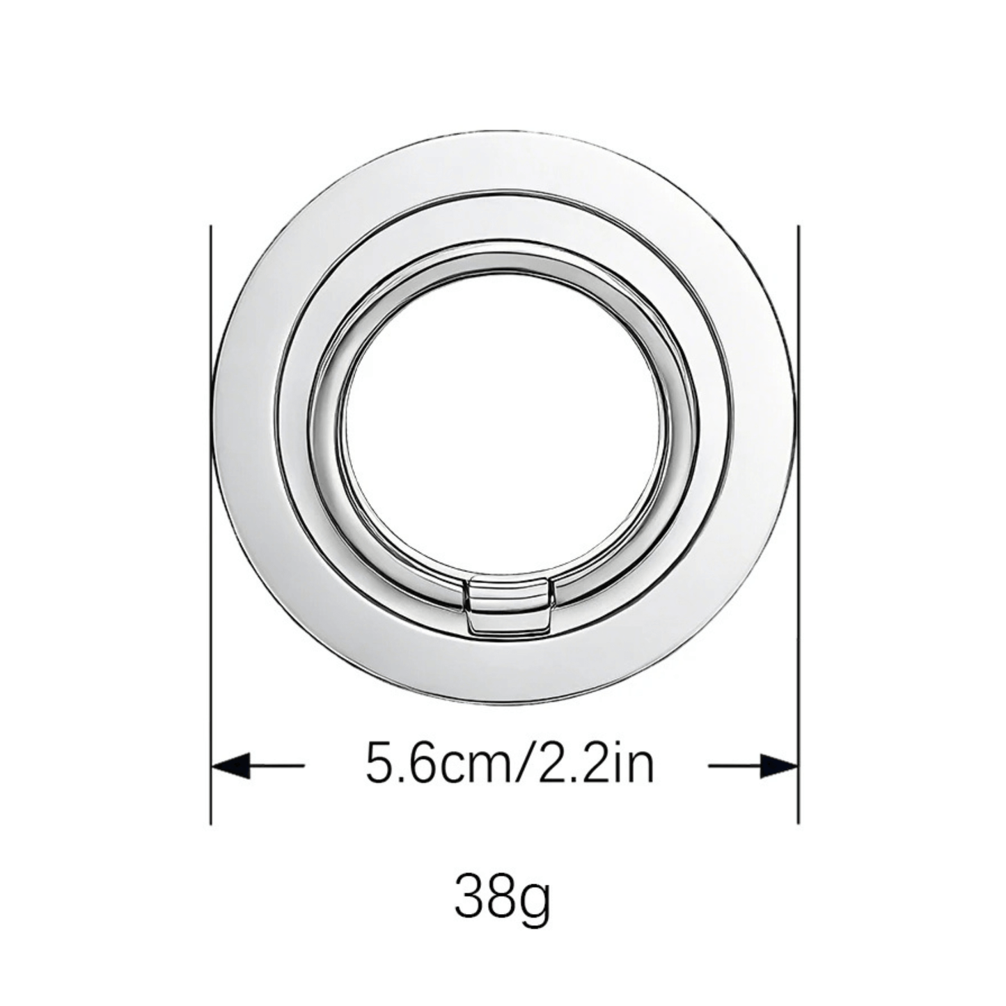 Magnetic Ring Stand | 360° Rotating Grip | UTILCK