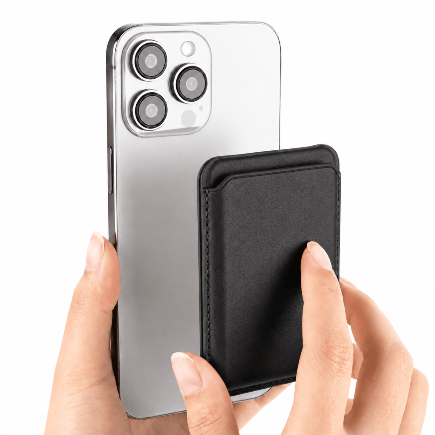 Magnetic Leather Wallet Stand | UTILCK