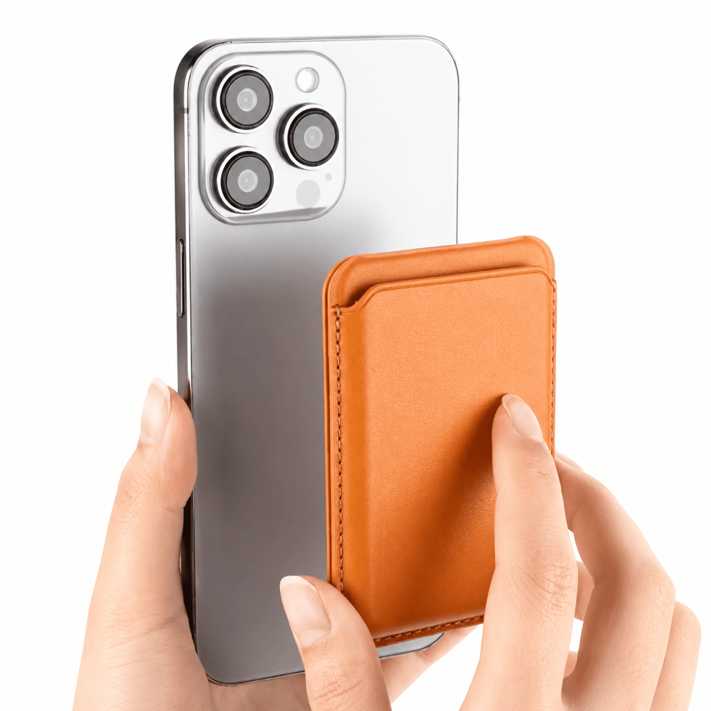Magnetic Leather Wallet Stand | UTILCK