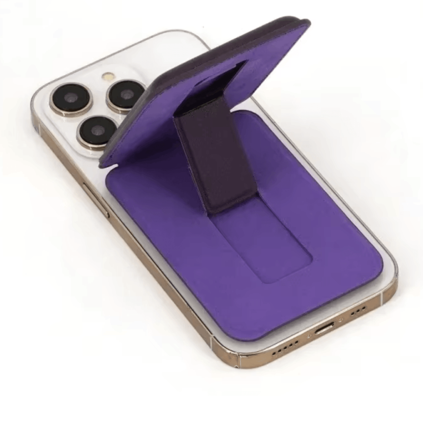 Magnetic Leather Wallet Stand | UTILCK