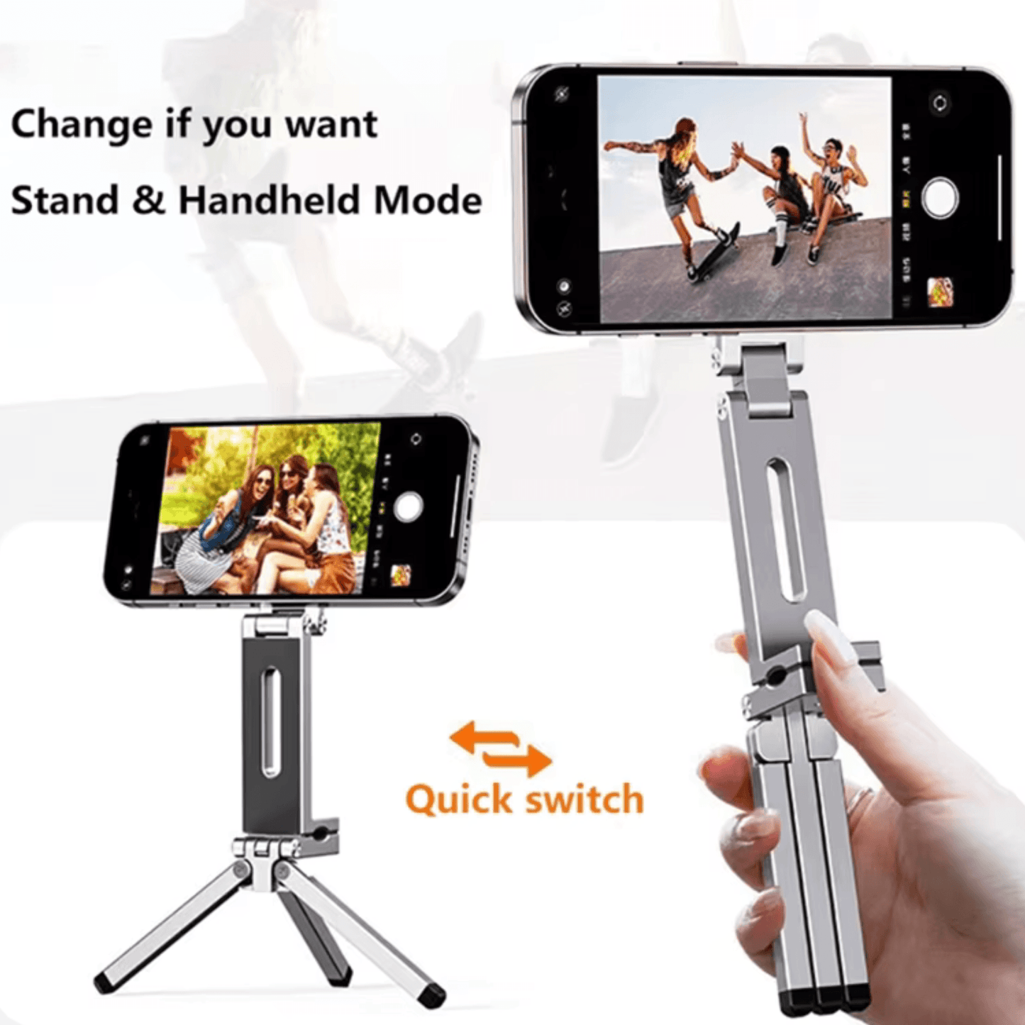 Magnetic Tripod Ring Stand | Foldable & Adjustable | UTILCK