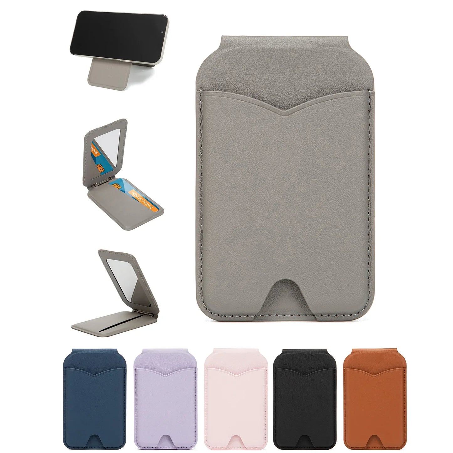 Magnetic Mirror Wallet Stand | Card Holder | UTILCK