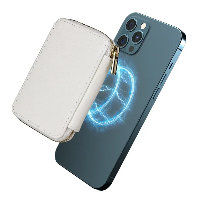 Magnetic Zipper Wallet Card Holder | RFID Blocking | UTILCK