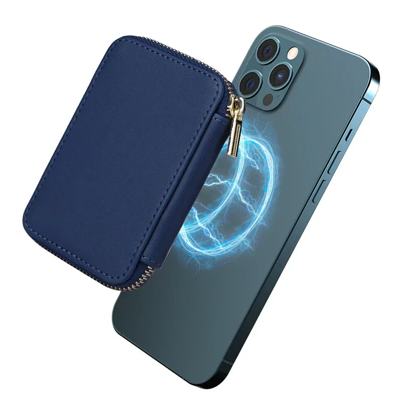 Magnetic Zipper Wallet Card Holder | RFID Blocking | UTILCK