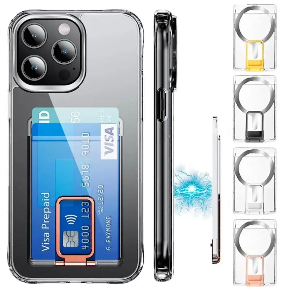 Magnetic Card Wallet | Built-In Stand | UTILCK