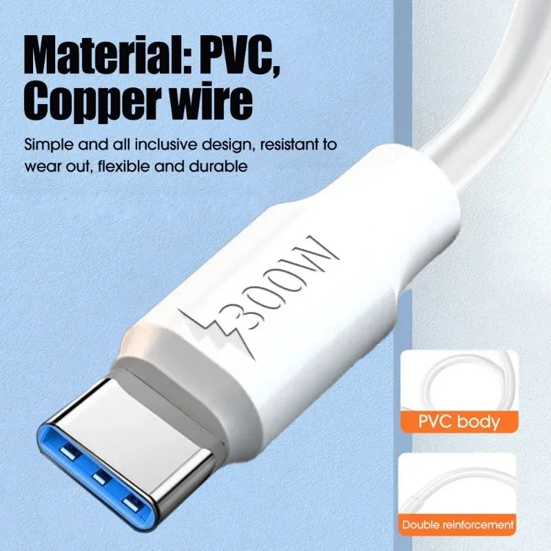 300W USB-C Charging Cable | Super Fast Charge | UTILCK