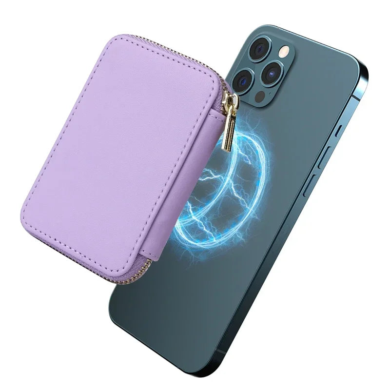Magnetic Zipper Wallet Card Holder | RFID Blocking | UTILCK