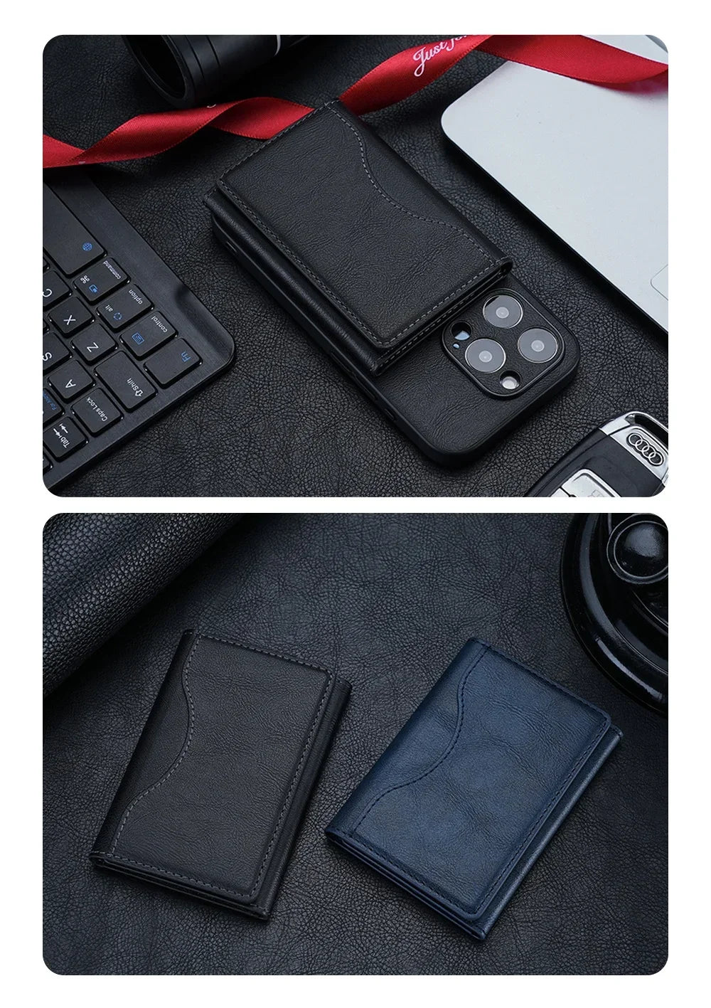 Magnetic RFID Wallet Stand | Holds Up to 6 Cards | UTILCK