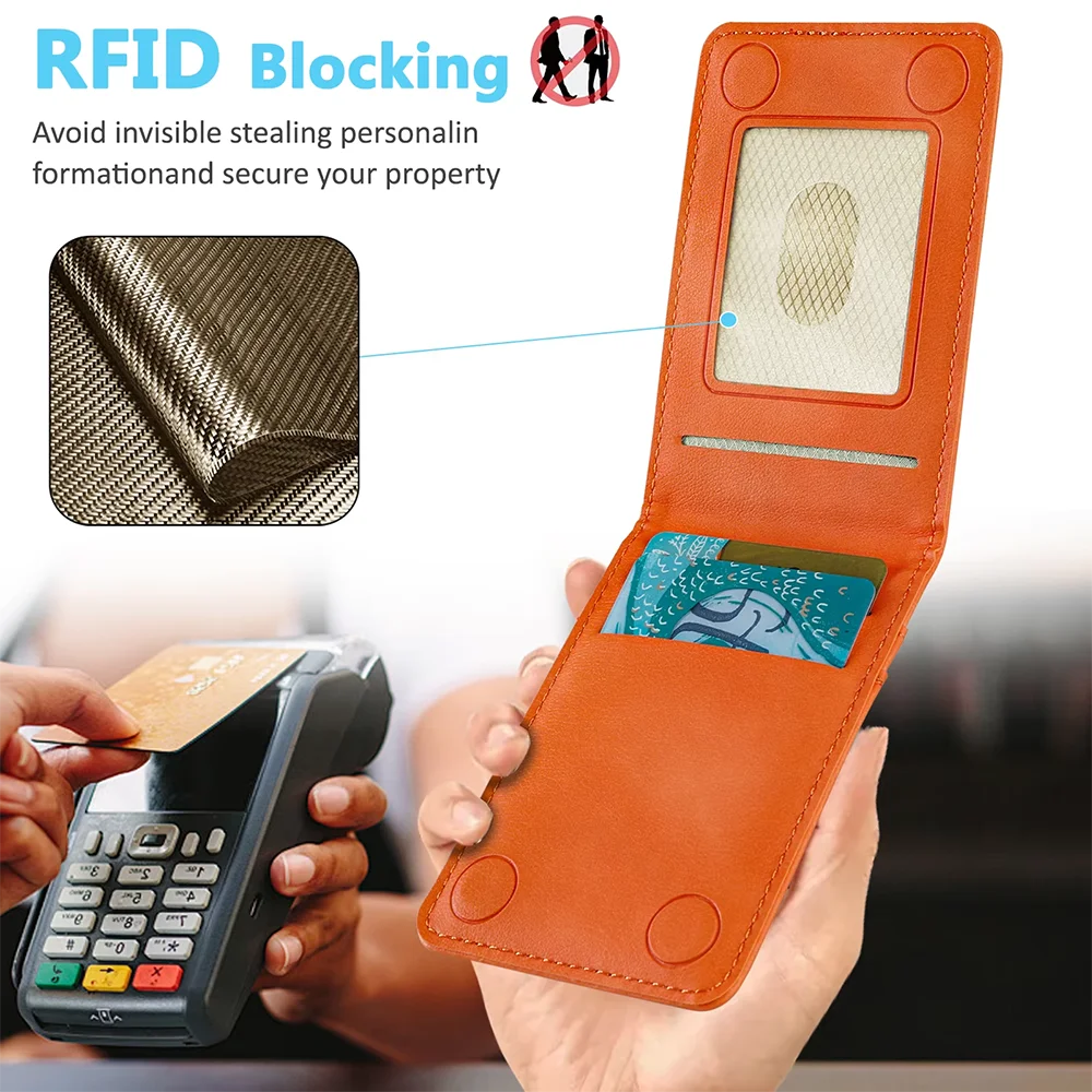 Magnetic RFID Wallet Stand | Photo ID Holder | UTILCK