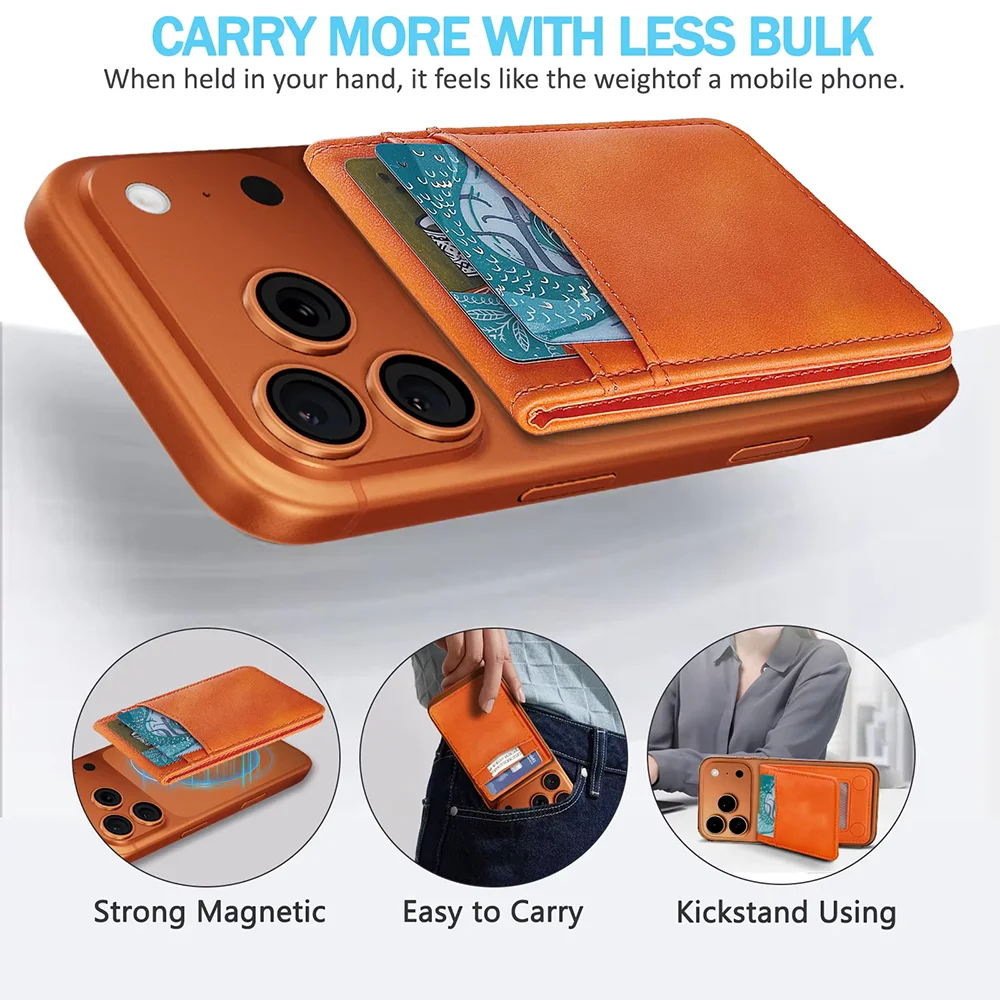 Magnetic RFID Wallet Stand | Photo ID Holder | UTILCK