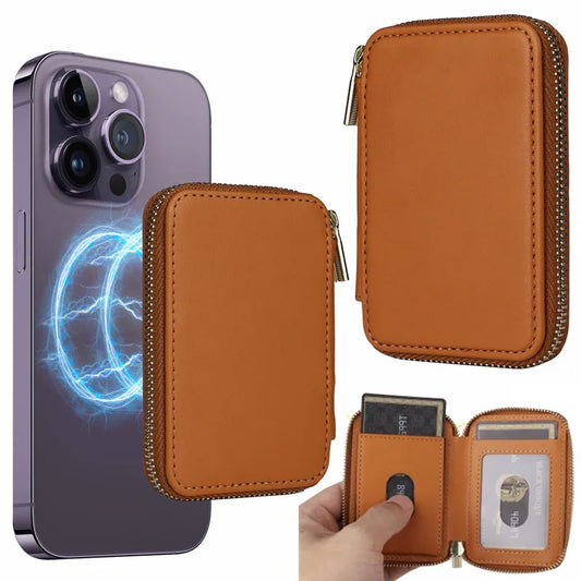Magnetic Zipper Wallet | Secure Storage | UTILCK