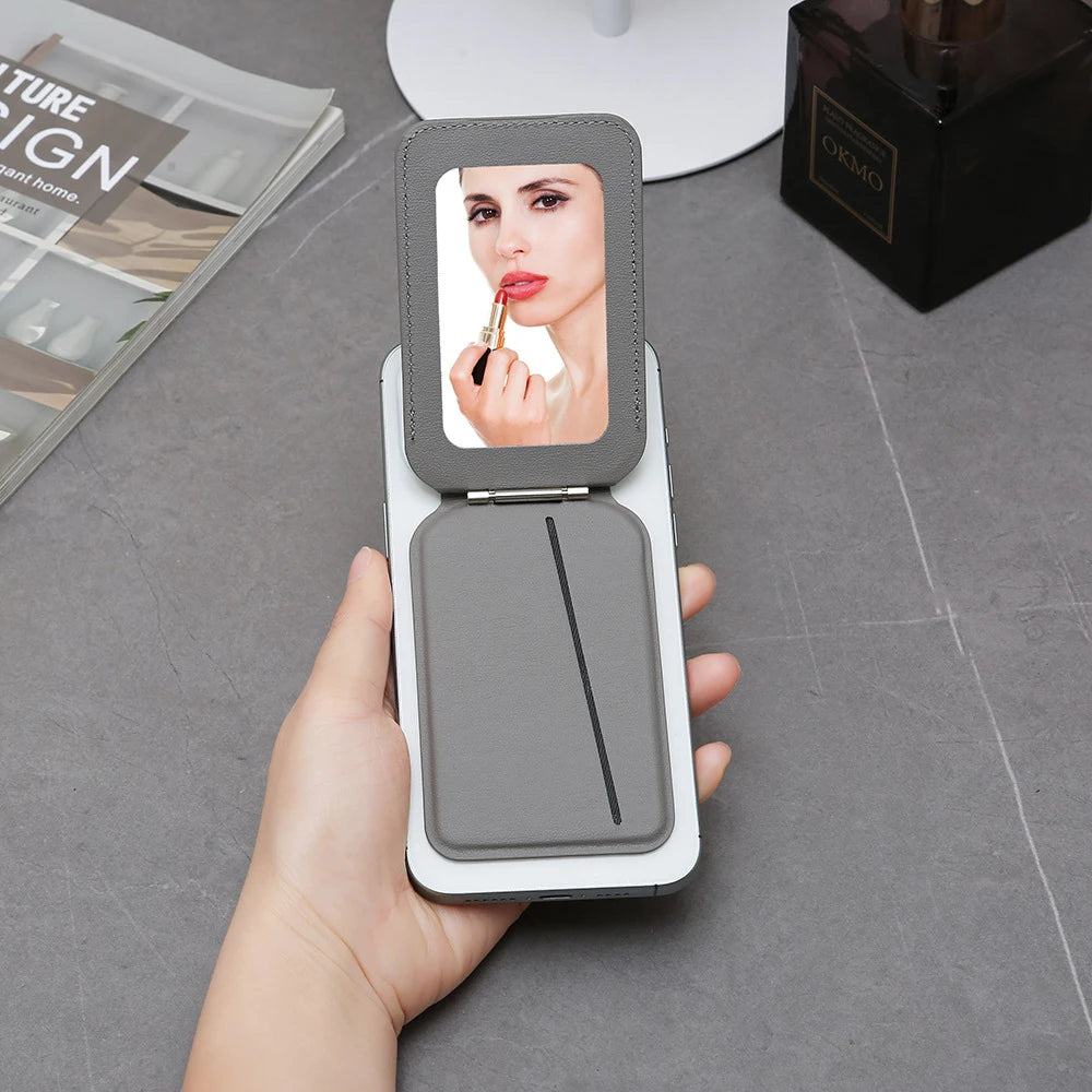 Magnetic Mirror Wallet Stand | Card Holder | UTILCK