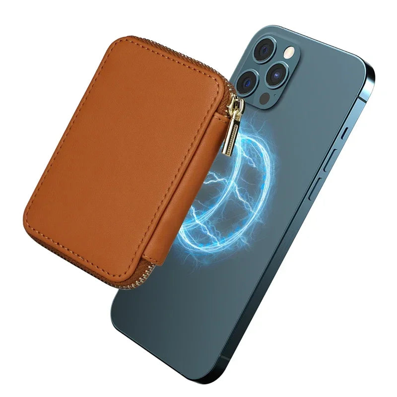 Magnetic Zipper Wallet Card Holder | RFID Blocking | UTILCK