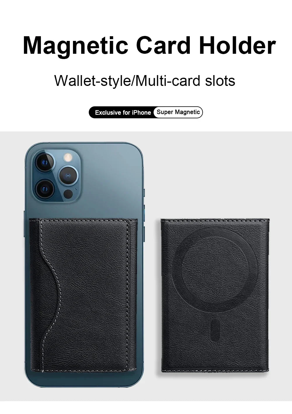 Magnetic RFID Wallet Stand | Holds Up to 6 Cards | UTILCK
