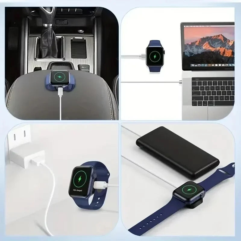 Portable Magnetic Apple Watch Charger | 2-in-1 USB-C & 8-Pin | UTILCK