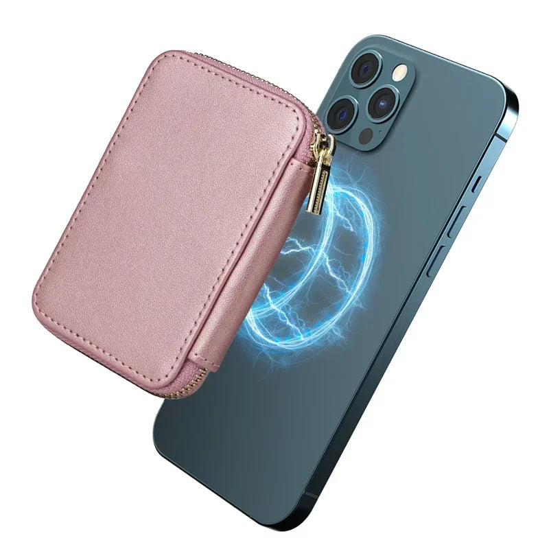 Magnetic Zipper Wallet Card Holder | RFID Blocking | UTILCK